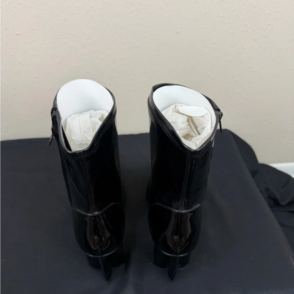 Louis Vuitton Patent Leather Sock Boots - Picture 3 of 7